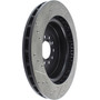 Sport Drilled & Slotted Brake Rotor; Front Right for 2003-2005 Jaguar (S-Type, Vanden Plas, XJR, Super V8) 127.20018R