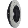 Sport Drilled & Slotted Brake Rotor; Front Left for 1995-2004 Toyota (4Runner, Tacoma) 127.44109L