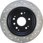 Sport Drilled & Slotted Brake Rotor; Rear Right for 2003-2011 Honda/Acura (Element, TL) 127.40061R