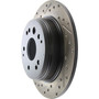 Sport Drilled & Slotted Brake Rotor; Rear Right for 2003-2011 Honda/Acura (Element, TL) 127.40061R