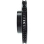 Sport Drilled & Slotted Brake Rotor; Front Left for 2010-2023 Toyota/Lexus (4Runner, GX460) 127.44174L
