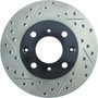 Sport Drilled & Slotted Brake Rotor; Front Right for 1990-2000 Honda (Civic, Civic del Sol, CRX) 127.40023R