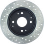 Sport Drilled & Slotted Brake Rotor; Rear Right for 1991-1997 Acura/Honda (CL, Accord) 127.40024R