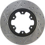 Sport Drilled & Slotted Brake Rotor; Front Right for 1985-2015 Nissan (D21, Frontier, Pathfinder, Pickup) 127.42029R