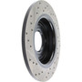 Sport Drilled & Slotted Brake Rotor; Rear Left for 2004-2013 Mazda (3, 3 Sport) 127.45067L