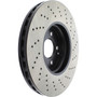 Premium OE Style Drilled Brake Rotor for 2004-2009 Mercedes-Benz (E500, E350, E550) 128.35069