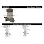 Premium Brake Master Cylinder for 1996-1998 Suzuki/Chevrolet/Geo (Sidekick, X-90, Tracker) 130.48013