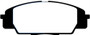 EBC Brakes Redstuff 3000 Series Sport Brake Pad Set DP31254C to Fit ACURA,HONDA