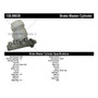 Premium Brake Master Cylinder for 2008-2017 Mitsubishi (L200, Montero Sport) 130.99039