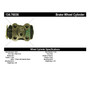 Premium Wheel Cylinder for 1997-2002 Chevrolet/GMC/Isuzu (W4500 Tiltmaster, W4500 Forward, W5500 Tiltmaster, W5500 Forward) 134.76036