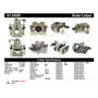 Semi-Loaded Brake Caliper for 2014-2017 Fiat (500L) 141.04508