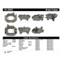 Semi-Loaded Brake Caliper for 1990-1998 Mercedes-Benz (300SL, 500SL, SL320, SL500) 141.35053