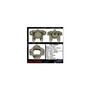 Semi-Loaded Brake Caliper for 1996-2011 Mercedes-Benz (C230, C240, C320, CLK320) 141.35537