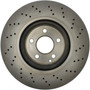 C-Tek Standard Drilled Brake Rotor for 2003-2012 Mercedes-Benz (SL500, E500, E350, SL550) 228.35078