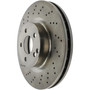 C-Tek Standard Drilled Brake Rotor for 2003-2012 Mercedes-Benz (SL500, E500, E350, SL550) 228.35078