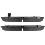 Premium Semi-Metallic Brake Pads with Shims and Hardware for 1998-2002 Kia (Sportage) 300.07740