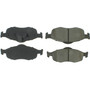 Premium Semi-Metallic Brake Pads with Shims and Hardware for 1995-2002 Ford/Mercury (Contour, Cougar, Mystique) 300.06480