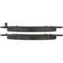 Premium Semi-Metallic Brake Pads with Shims and Hardware for 2000-2002 Dodge (Ram 2500, Ram 3500, Ram 4000, Ramcharger) 300.08210