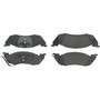 Premium Semi-Metallic Brake Pads with Shims and Hardware for 1991-1998 Dodge (Dakota) 300.05290