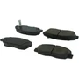 Premium Semi-Metallic Brake Pads with Shims and Hardware for 1990-1999 Acura/Honda (CL, Accord) 300.04650