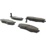 Premium Semi-Metallic Brake Pads with Shims and Hardware for 1982-1997 Nissan/INFINITI (200SX, 300ZX, D21, M30) 300.02660