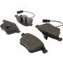 Premium Semi-Metallic Brake Pads with Shims and Hardware for 2001-2011 Audi/Seat (A4, S4, A6 Quattro, A4 Quattro) 300.09151
