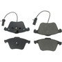 Premium Semi-Metallic Brake Pads with Shims and Hardware for 2001-2011 Audi/Seat (A4, S4, A6 Quattro, A4 Quattro) 300.09151