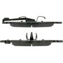 Premium Semi-Metallic Brake Pads with Shims and Hardware for 1998-2005 Mercedes-Benz (ML320, ML350, ML430) 300.07600