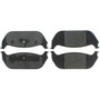 Premium Semi-Metallic Brake Pads with Shims and Hardware for 2003-2005 Lincoln (Aviator) 300.09520