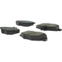 Premium Semi-Metallic Brake Pads with Shims and Hardware for 2003-2009 Mercedes-Benz (E320, E350) 300.09870