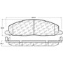 Premium Semi-Metallic Brake Pads with Shims and Hardware for 2009-2018 Dodge/Ram (Ram 2500, Ram 3500, 2500, 3500) 300.14000