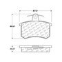 Premium Ceramic Brake Pads with Shims and Hardware for 1980-2001 Alfa Romeo/Audi (164, 5000, Coupe, 80) 301.02280