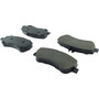 Premium Semi-Metallic Brake Pads with Shims and Hardware for 2009-2015 Mercedes-Benz (GLK350, GLK280, GLK300, GLK250) 300.14060
