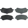 Premium Semi-Metallic Brake Pads with Shims and Hardware for 2009-2015 Mercedes-Benz (GLK350, GLK280, GLK300, GLK250) 300.14060