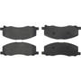 Premium Semi-Metallic Brake Pads with Shims and Hardware for 2011 Saab (9-5) 300.15580