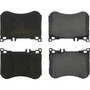 Premium Semi-Metallic Brake Pads with Shims and Hardware for 2013-2023 Mercedes-Benz (SL550, S550, SL400, S550e) 300.16880