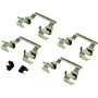 Premium Ceramic Brake Pads with Shims and Hardware for 1997-2004 Lexus/Toyota (ES300, RX300, Avalon, Camry) 301.07070