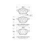 Premium Ceramic Brake Pads with Shims and Hardware for 1998-2010 Volkswagen/Audi/Seat (Beetle, Golf, Jetta, TT) 301.06871