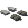 Premium Semi-Metallic Brake Pads with Shims and Hardware for 2014-2020 Fiat (500L) 300.17220