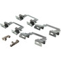 Premium Ceramic Brake Pads with Shims and Hardware for 2003-2008 Pontiac/Toyota (Vibe, Corolla, Matrix) 301.09230
