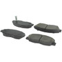 Premium Ceramic Brake Pads with Shims and Hardware for 1990-1999 Acura/Honda (CL, Accord) 301.04650