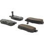 Premium Ceramic Brake Pads with Shims and Hardware for 1991-2001 Nissan/INFINITI (Altima, G20, I30, Maxima) 301.05400