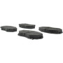 Premium Ceramic Brake Pads with Shims and Hardware for 1992-2006 Mazda (MPV) 301.05510