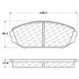 Premium Ceramic Brake Pads with Shims and Hardware for 1999-2004 Acura/Honda (MDX, Odyssey) 301.07930