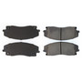 Premium Ceramic Brake Pads with Shims and Hardware for 2005-2022 Dodge/Chrysler (Magnum, 300, Charger, Challenger) 301.10560