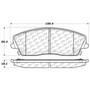 Premium Ceramic Brake Pads with Shims and Hardware for 2005-2022 Dodge/Chrysler (Magnum, 300, Charger, Challenger) 301.10560