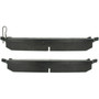 Premium Ceramic Brake Pads with Shims and Hardware for 2001-2008 Chrysler/Dodge/Jeep (Town &amp; Country, Voyager, Caravan, Grand Caravan)