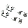 Premium Ceramic Brake Pads with Shims and Hardware for 2004-2017 Mitsubishi/Dodge/Jeep (Lancer, Outlander, Caliber, Compass) 301.10370