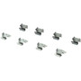 Premium Ceramic Brake Pads with Shims and Hardware for 1998-2002 Kia (Sportage) 301.07740