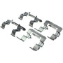 Premium Ceramic Brake Pads with Shims and Hardware for 2000-2004 Nissan (Frontier, Xterra) 301.08300